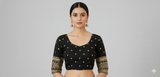 Black Drishti Blouse