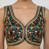 Black Chahana Blouse