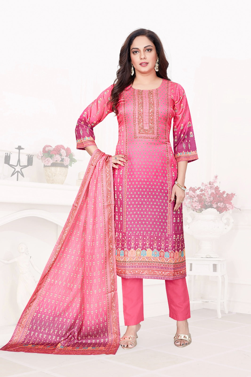 Pink Sangeeta Suit Set