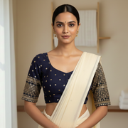 NavyBlue Drishti Blouse