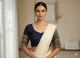 NavyBlue Drishti Blouse