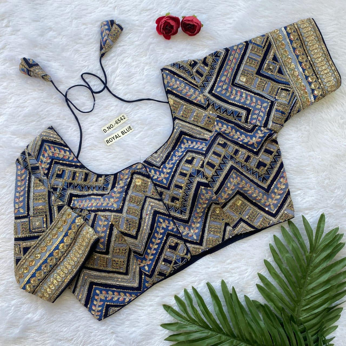 DarkBlue Kaavya Blouse