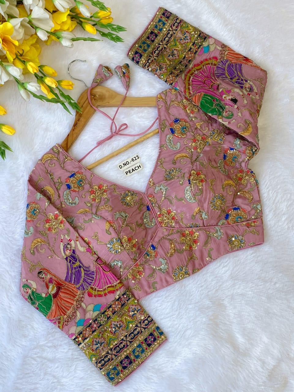 Light Pink Ishani Blouse