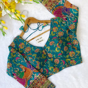 Teal Ishani Blouse