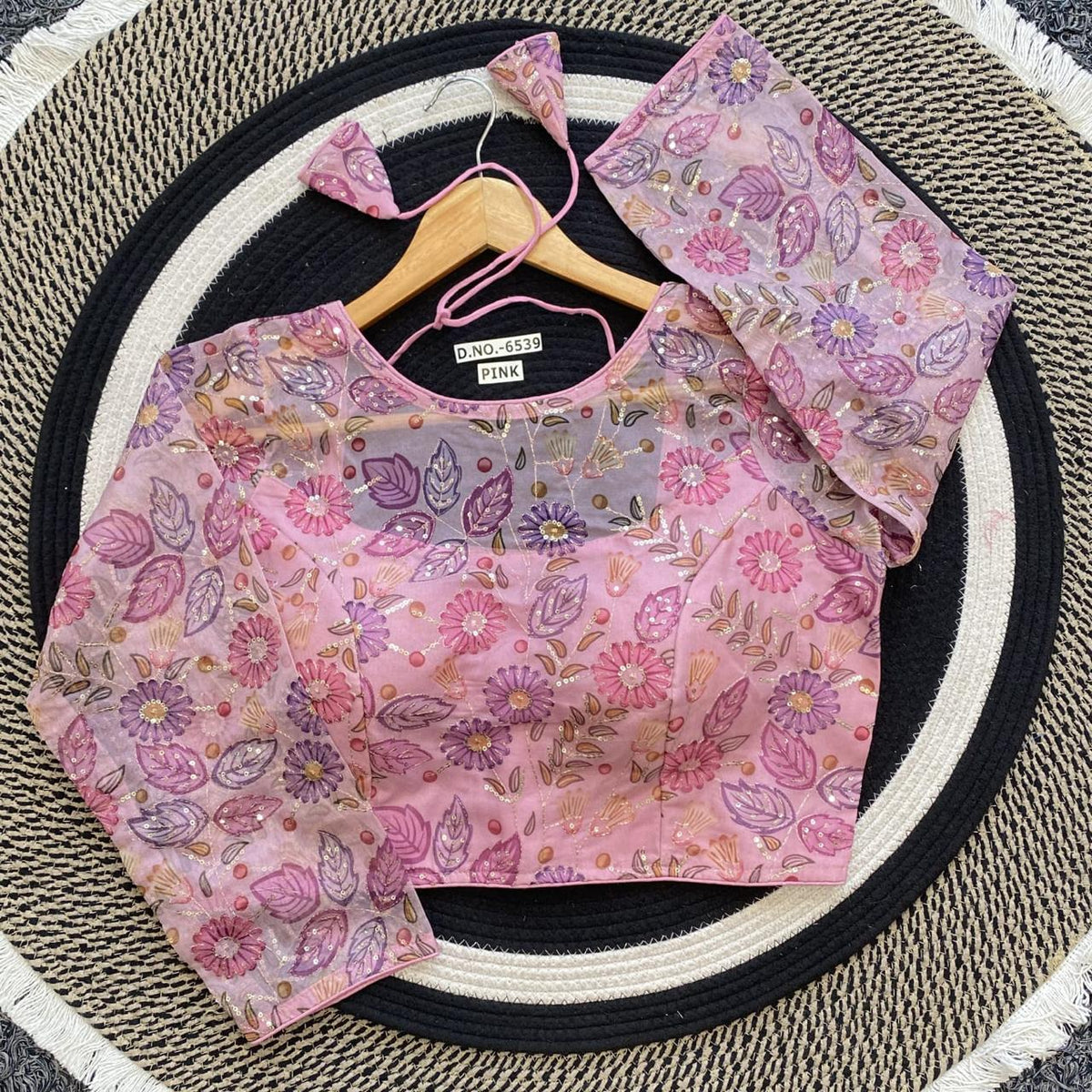 Pink Samaira Blouse
