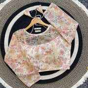 WhitePink Samaira Blouse