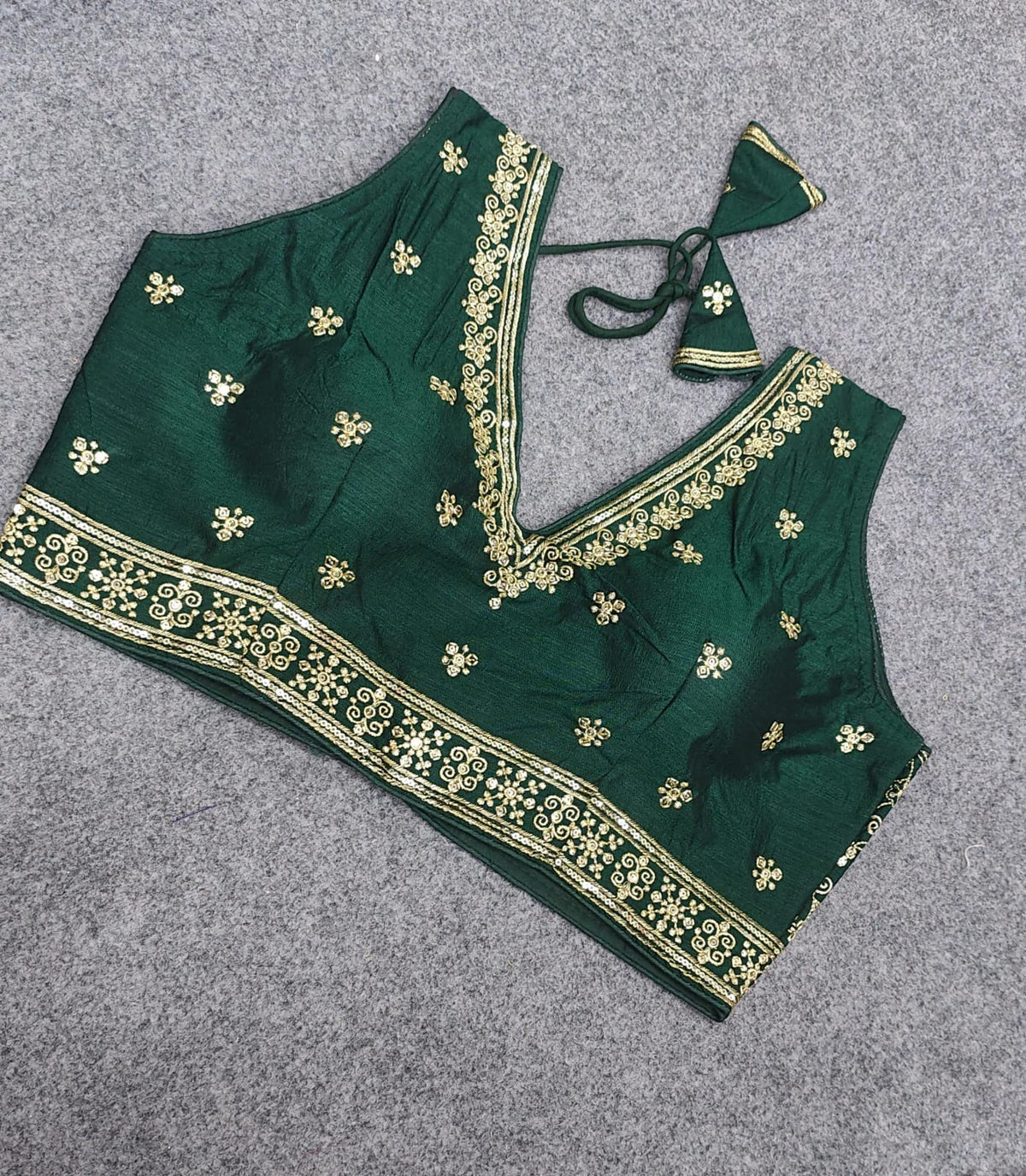 Green Radha Blouse