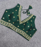 Green Radha Blouse