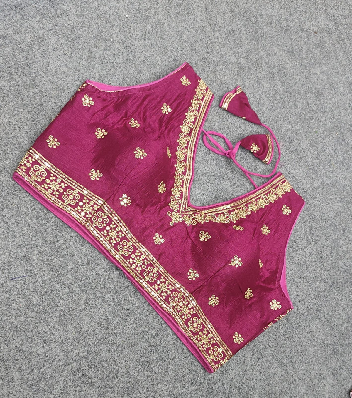 FushciaPink Radha Blouse