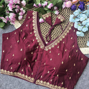 Maroon Reema Blouse