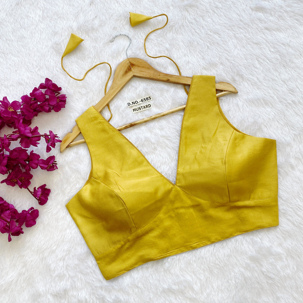 Mustard Nidhi Blouse