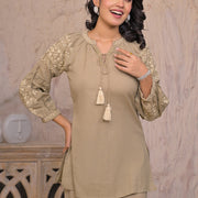 Beige Nyra Cord Set 2