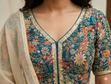 Blue Reva Blouse