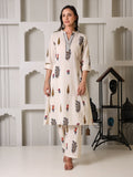 Kanika Co-ord Set Effortless chic and comfortable, this off-white printed