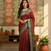 RedGreen Charvi Saree