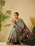 Black Adhira Saree