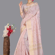 Pink Akshara Saree