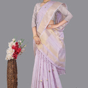 Purple Akshara Saree