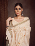White Bhavya Saree
