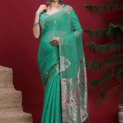Green Raha Saree