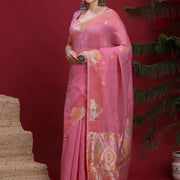 Pink Raha Saree