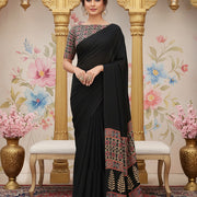 Black Jivika Saree