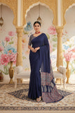 Blue Jivika Saree