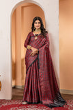 Red Kishori Saree
