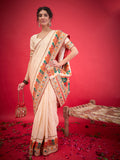 White Mastani Saree
