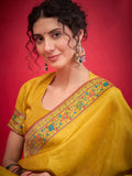 Yellow Mastani Saree