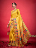 Yellow Mastani Saree