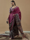 Wine Mohar Saree