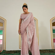 Lilac Misha Saree