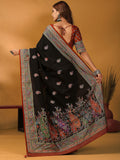Black Anika Saree