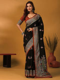 Black Anika Saree