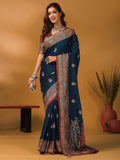 Blue Anika Saree