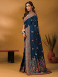 Blue Anika Saree