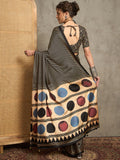 BlackCream Inaya Saree