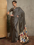 BlackCream Inaya Saree