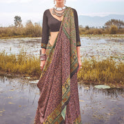 Brown Gauri Saree