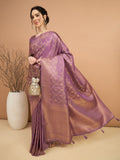 Purple Mehak Saree