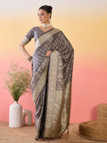 Gray Vaati Saree