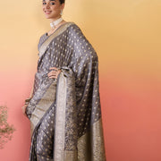 Gray Vaati Saree