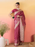 Maroon Vaati Saree