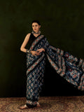 Blue Manika Saree