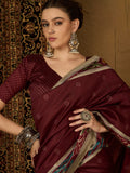Maroon Vartika Saree