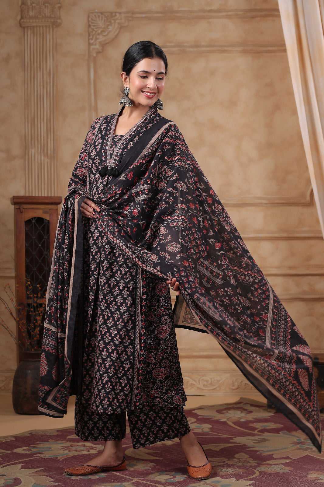 Black Meher Suit  Set (Set of 3)