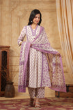 Purple Noor Suit Set (Set of 3)