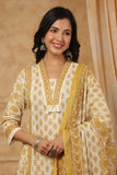 Yellow Noor Suit Set (Set of 3)