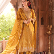 Yellow Noorani Suit Set (Set of 3)